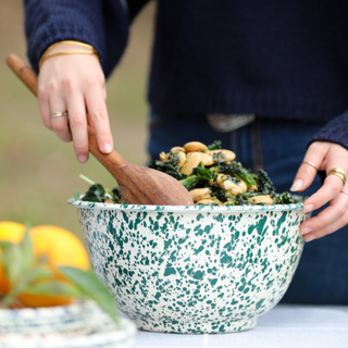 Green Enamelware