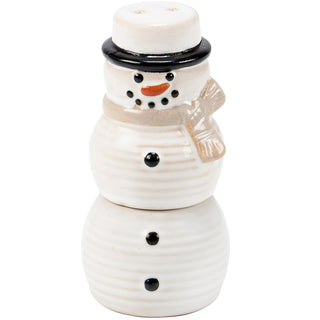 Snowman Salt And Pepper Shakers