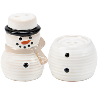 Snowman Salt And Pepper Shakers