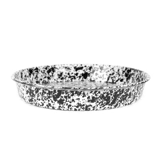 Round Deep Dish Pan | Gray