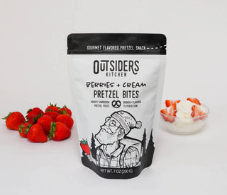 Pretzel Bites | Berries + Cream