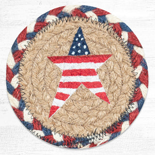 Woven Coasters | Primitive American Star