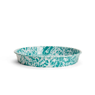 Round Deep Dish Pan | Red