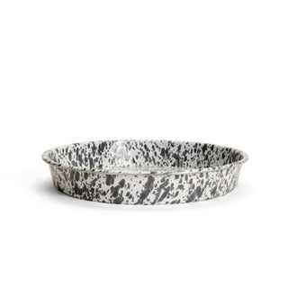 Round Deep Dish Pan | Red