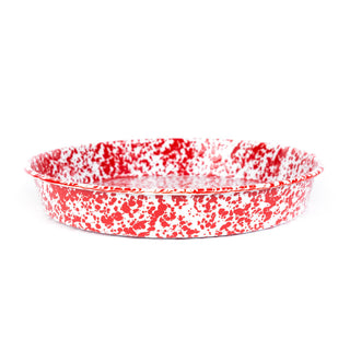 Round Deep Dish Pan | Gray
