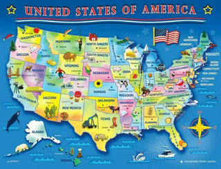 USA Map | 60 Piece