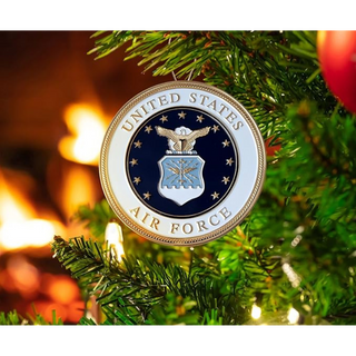 Air Force Medallion Ornament