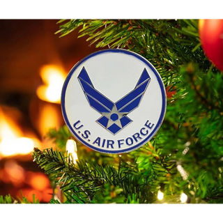 Air Force Wings Medallion Ornament