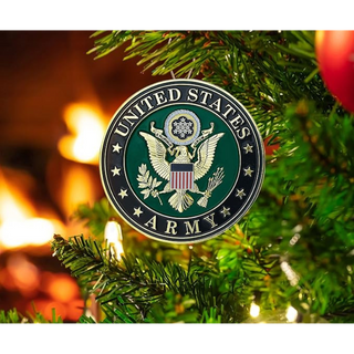 Army Medallion Ornament