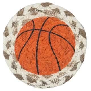 Woven Coasters | Basketball