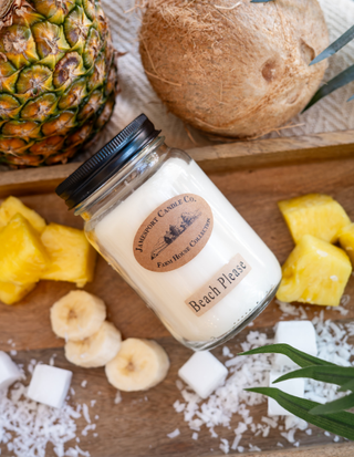 Beach Please | Flower Pot Votive