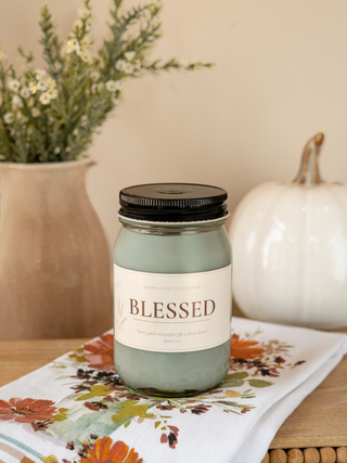 Blessed | Fruit Jar