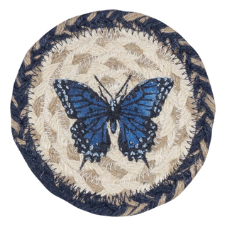 Woven Coasters | Blue Swallowtail
