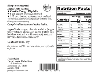 Cookie Dough Dip Mix