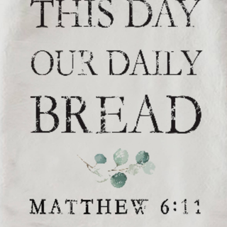 Give Us This Day Towel: 27 x 27
