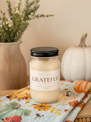 Grateful | Fruit Jar