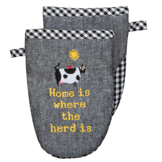 Farm Charm Cow Grabber Mitt