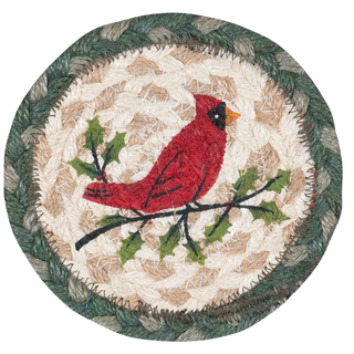 Woven Coasters | Holly Cardinal
