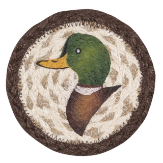 Woven Coasters | Mallard Duck