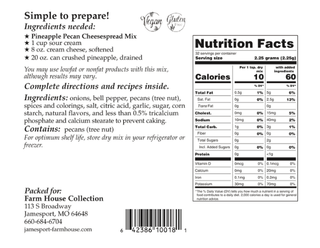 Pineapple Pecan Cheesespread Mix