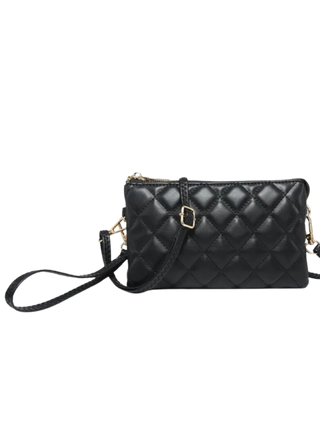 Riley Bag | Quilted Black