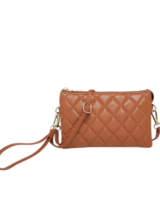 Riley Bag | Quilted Brown