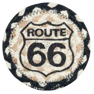 Woven Coasters | Route 66
