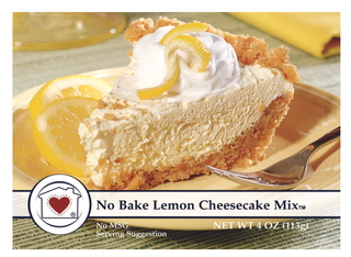 No Bake Lemon Cheesecake Mix