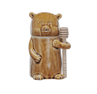 Bear Honey Jar