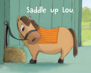 Little Buckaroo and Lou (Board Book)