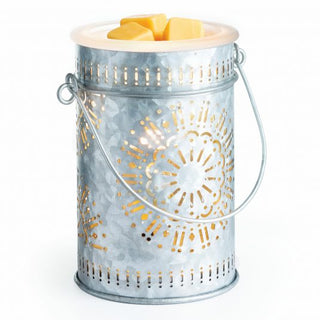 Galvanized Tin Illumination Fragrance Warmer