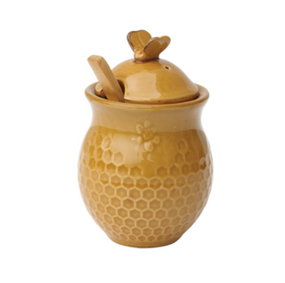 Honeycomb Honey Jar