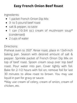 French Onion Dip Mix